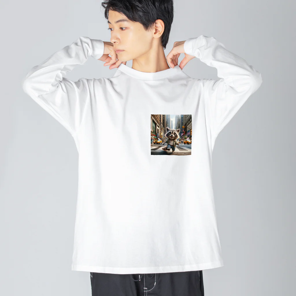 マシャのｐくんの冒険 Big Long Sleeve T-Shirt