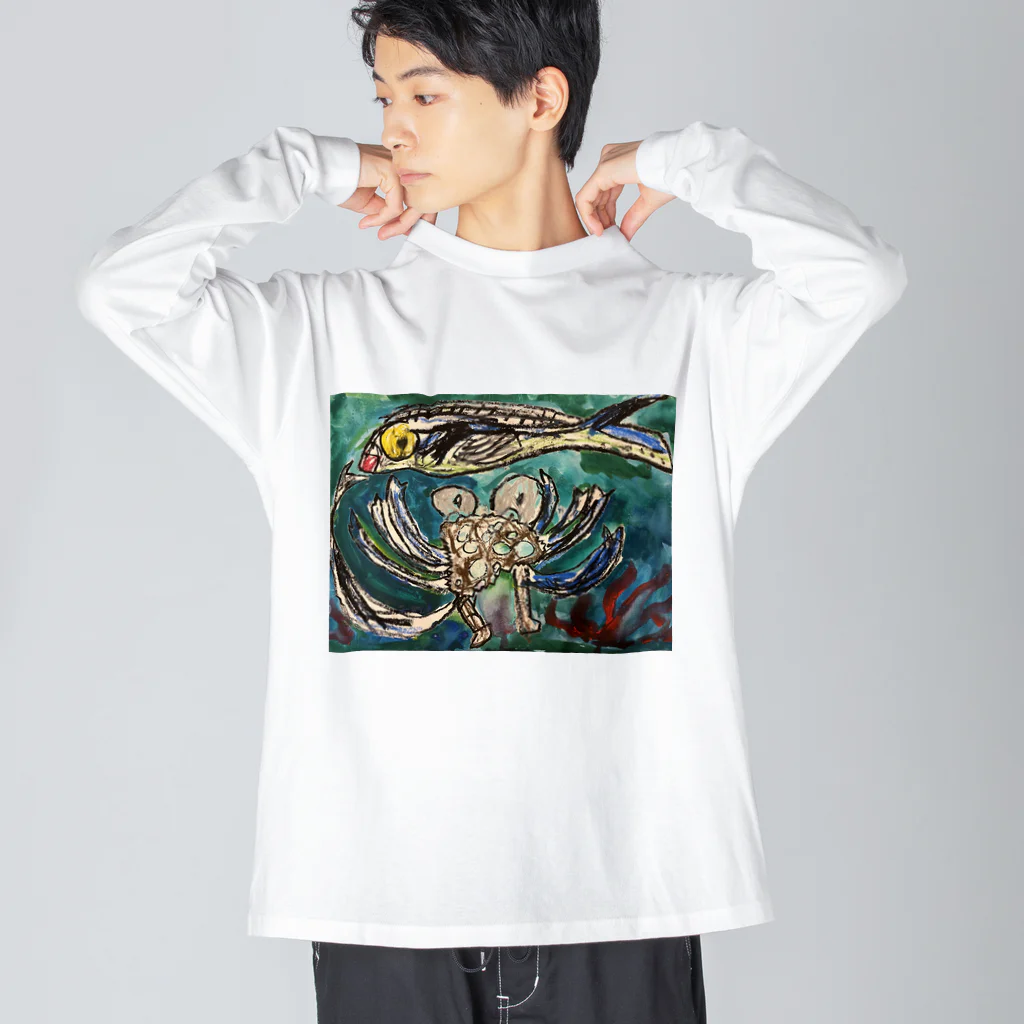 ちよかこ🕊️のおさかに Big Long Sleeve T-Shirt