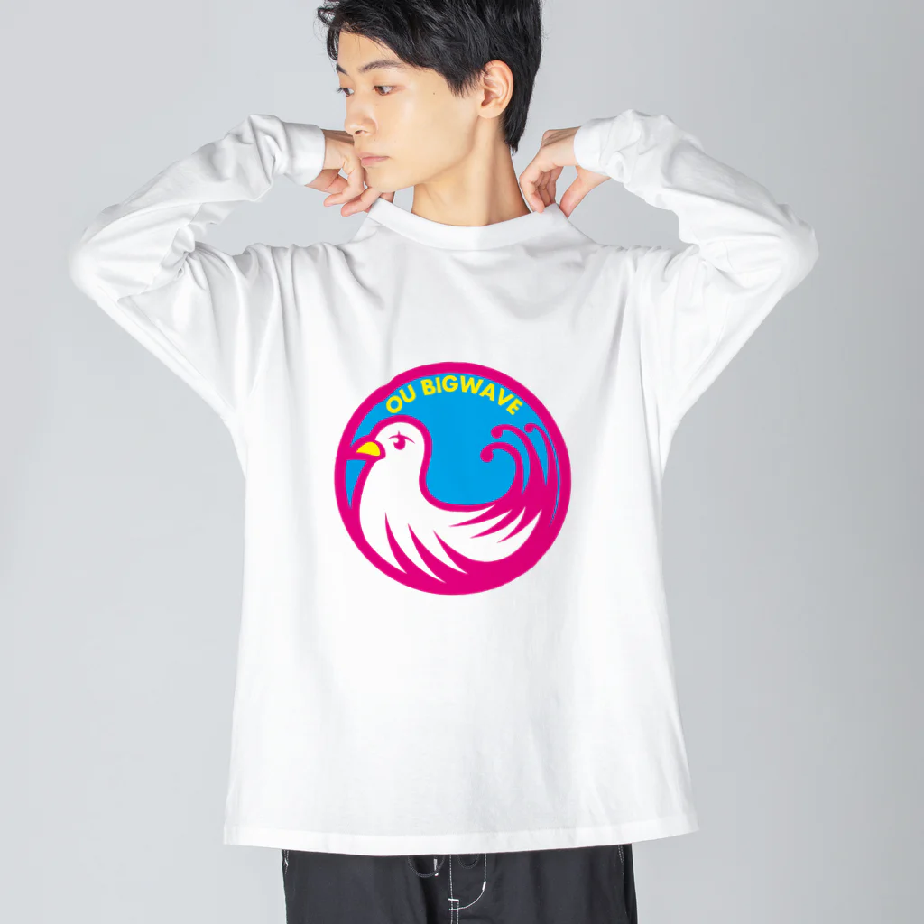 原田専門家のパ紋No.3558 OUBIGWAVE Big Long Sleeve T-Shirt