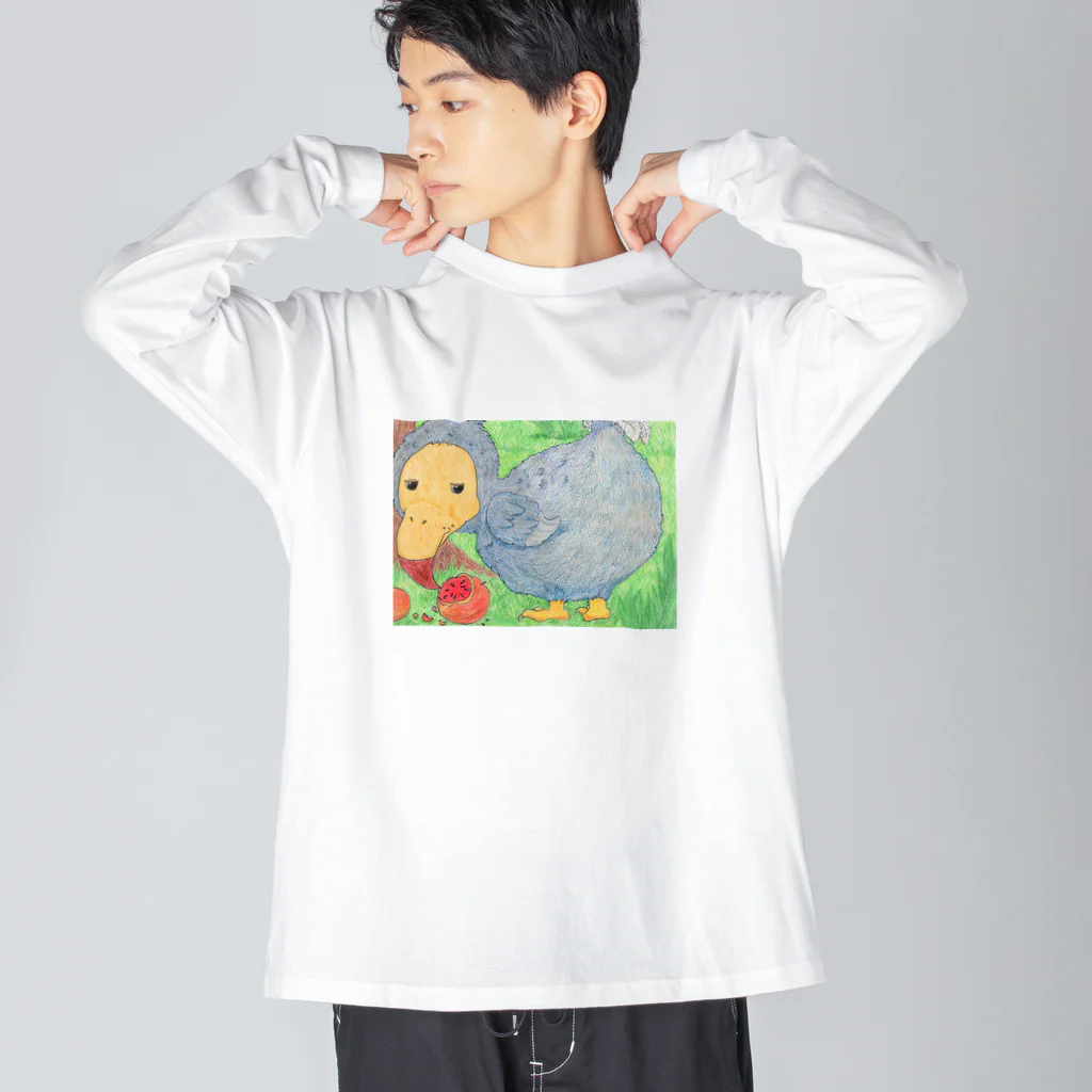 つぎのドードー Big Long Sleeve T-Shirt