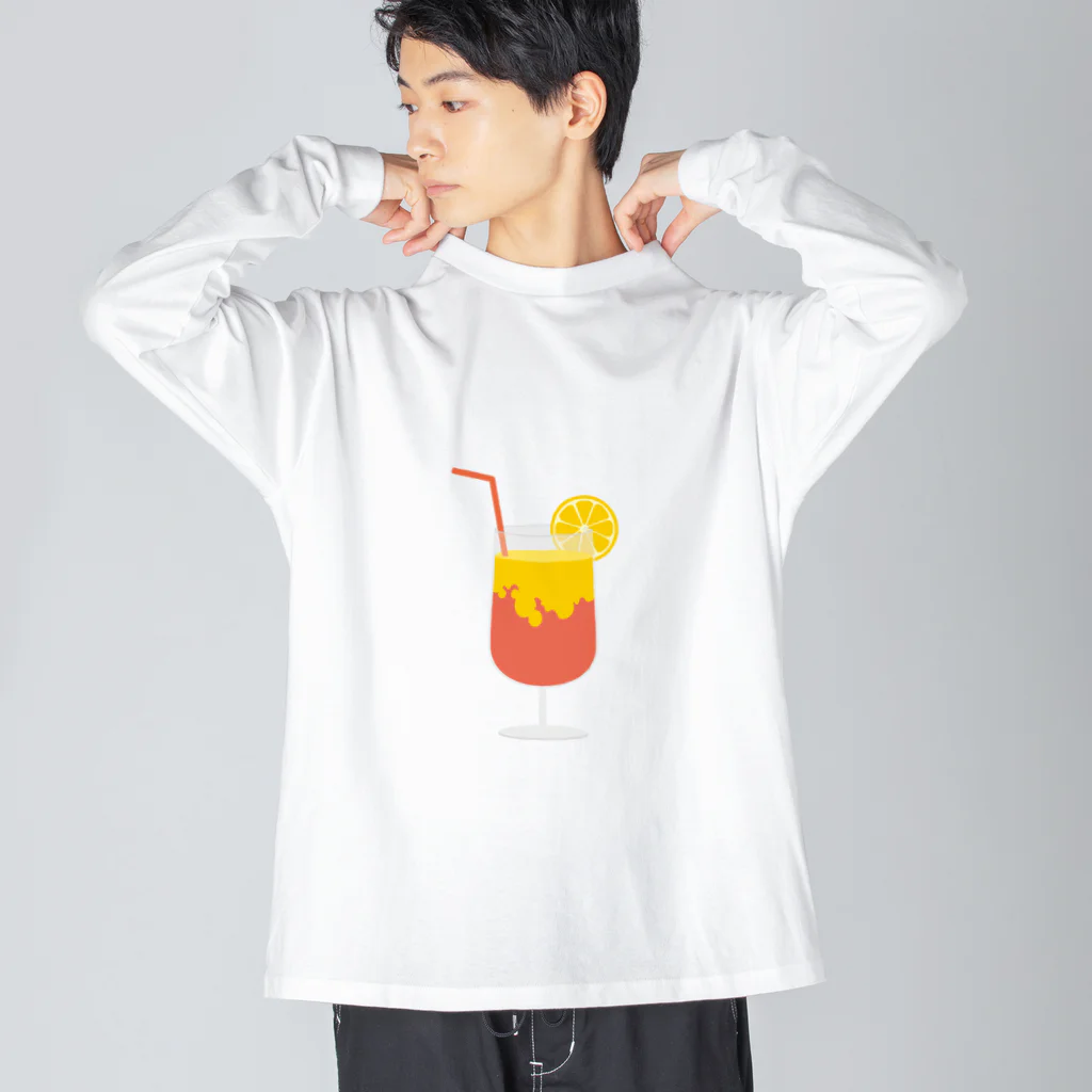 ネコノメのたからものばこのトロピカルカクテル Big Long Sleeve T-Shirt