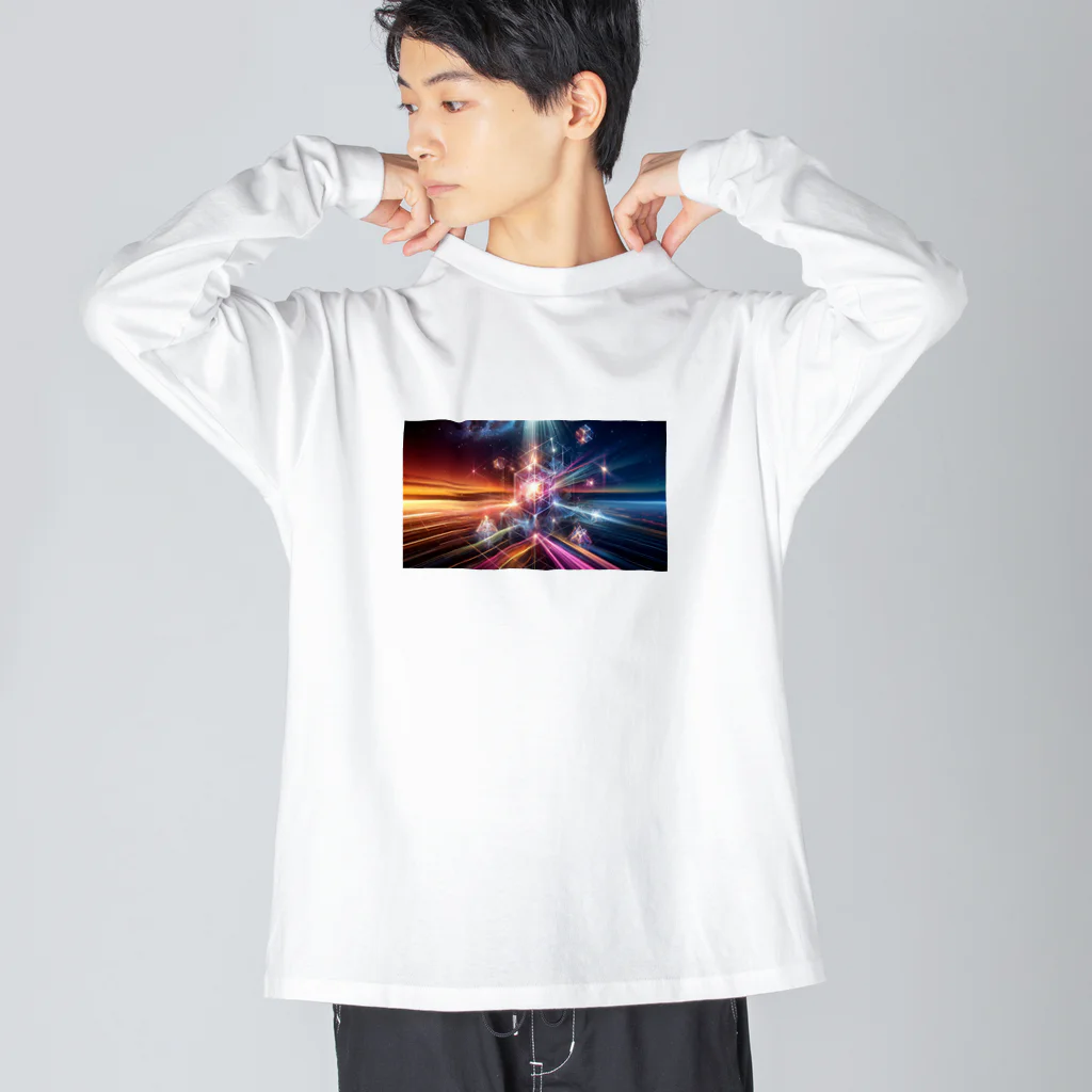 4D Planetの光源×4D ビッグシルエットロングスリーブTシャツ