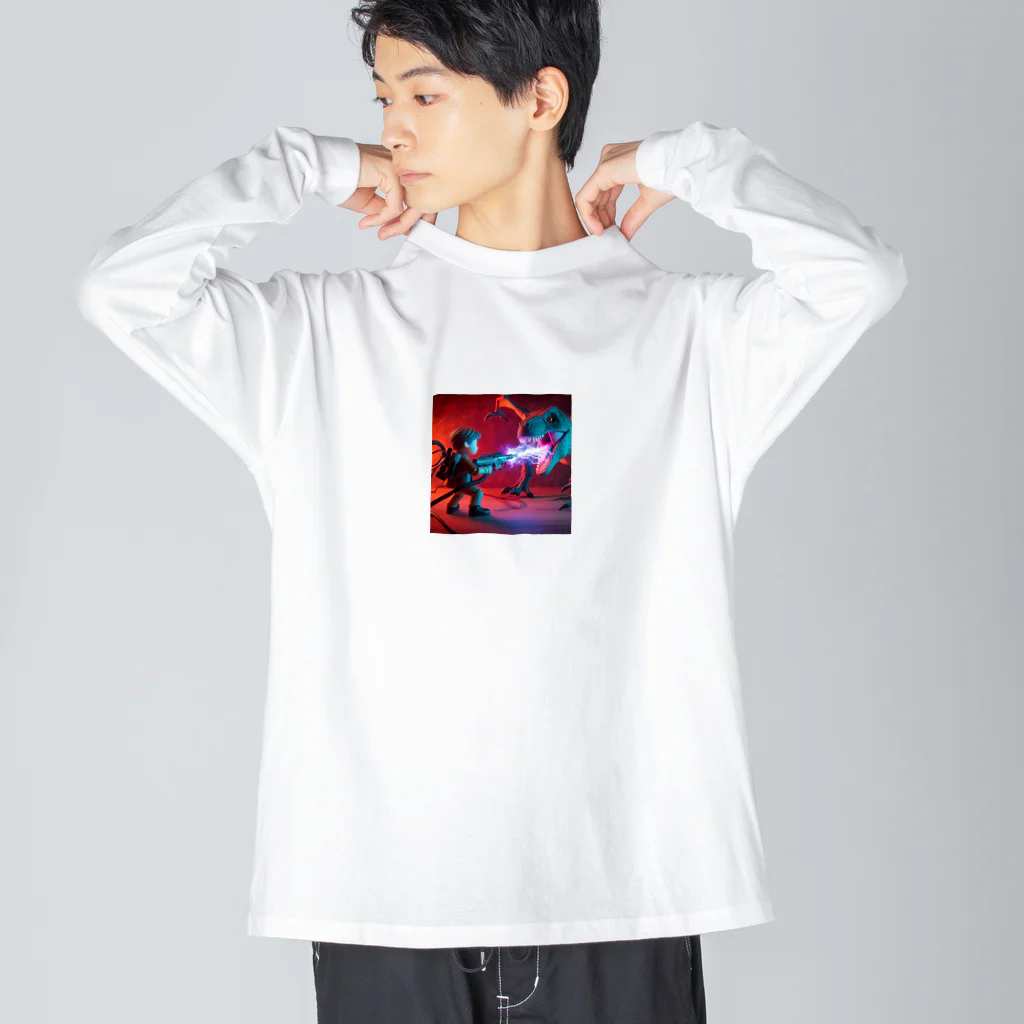 OTIRUBUTUBUTUのザウルスバスターズ Big Long Sleeve T-Shirt