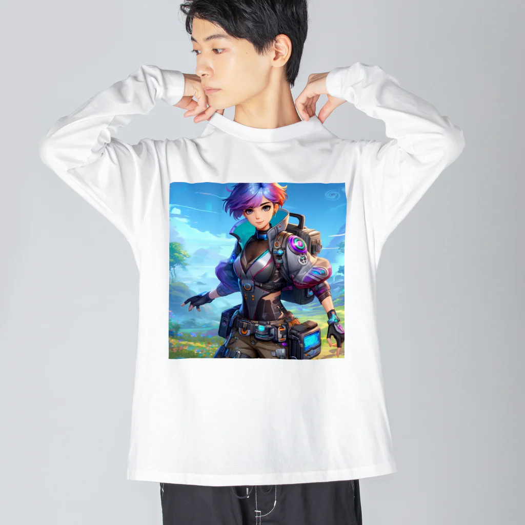 4D PlanetのEmma・Charlotte(エマ・シャーロット) Big Long Sleeve T-Shirt