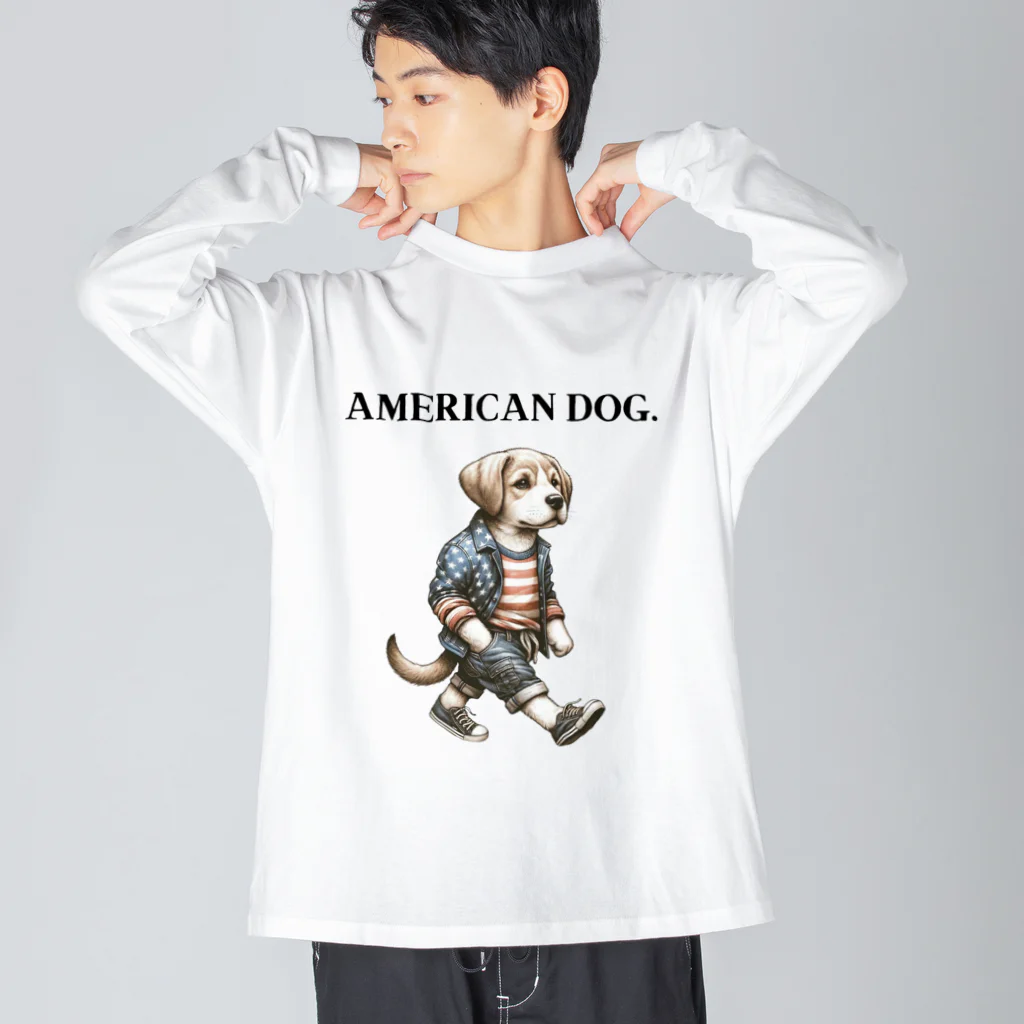 AMERICAN DOG.のAMERICAN DOG. Big Long Sleeve T-Shirt