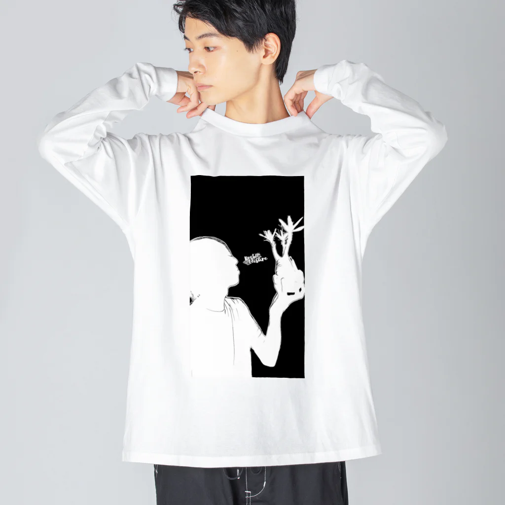 BestLeisureのBestLeisure-Gracilius-A-反転 Big Long Sleeve T-Shirt