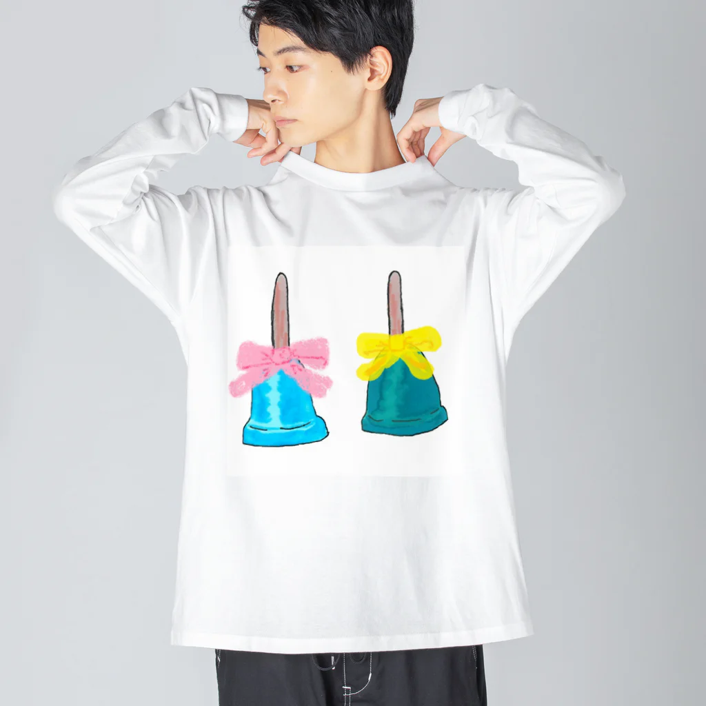 Lily bird（リリーバード）のカラフルハンドベル ビッグシルエットロングスリーブTシャツ