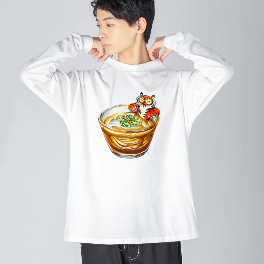 segasworksの心太とトラちゃん Big Long Sleeve T-Shirt