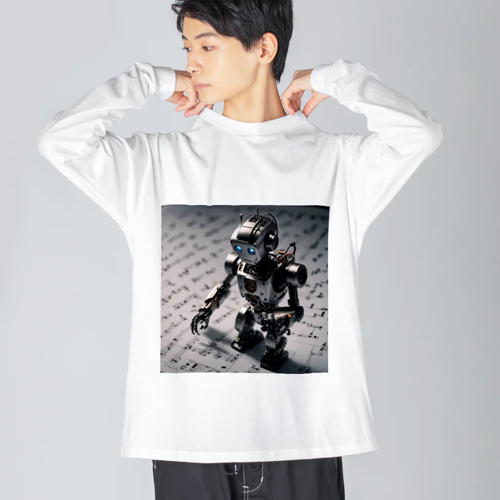 Yuelの作曲ロボット Big Long Sleeve T-Shirt