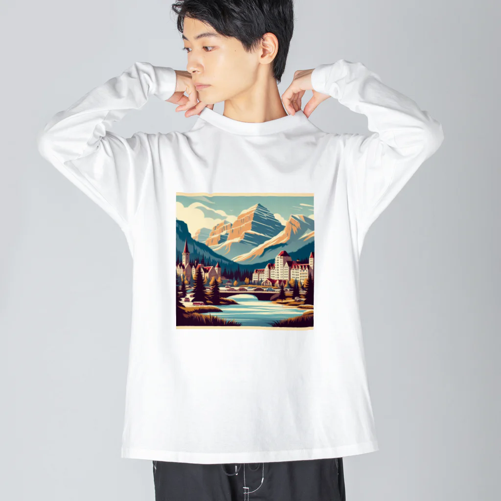 aircooled3のザ カナダの自然 観光地 2 Big Long Sleeve T-Shirt