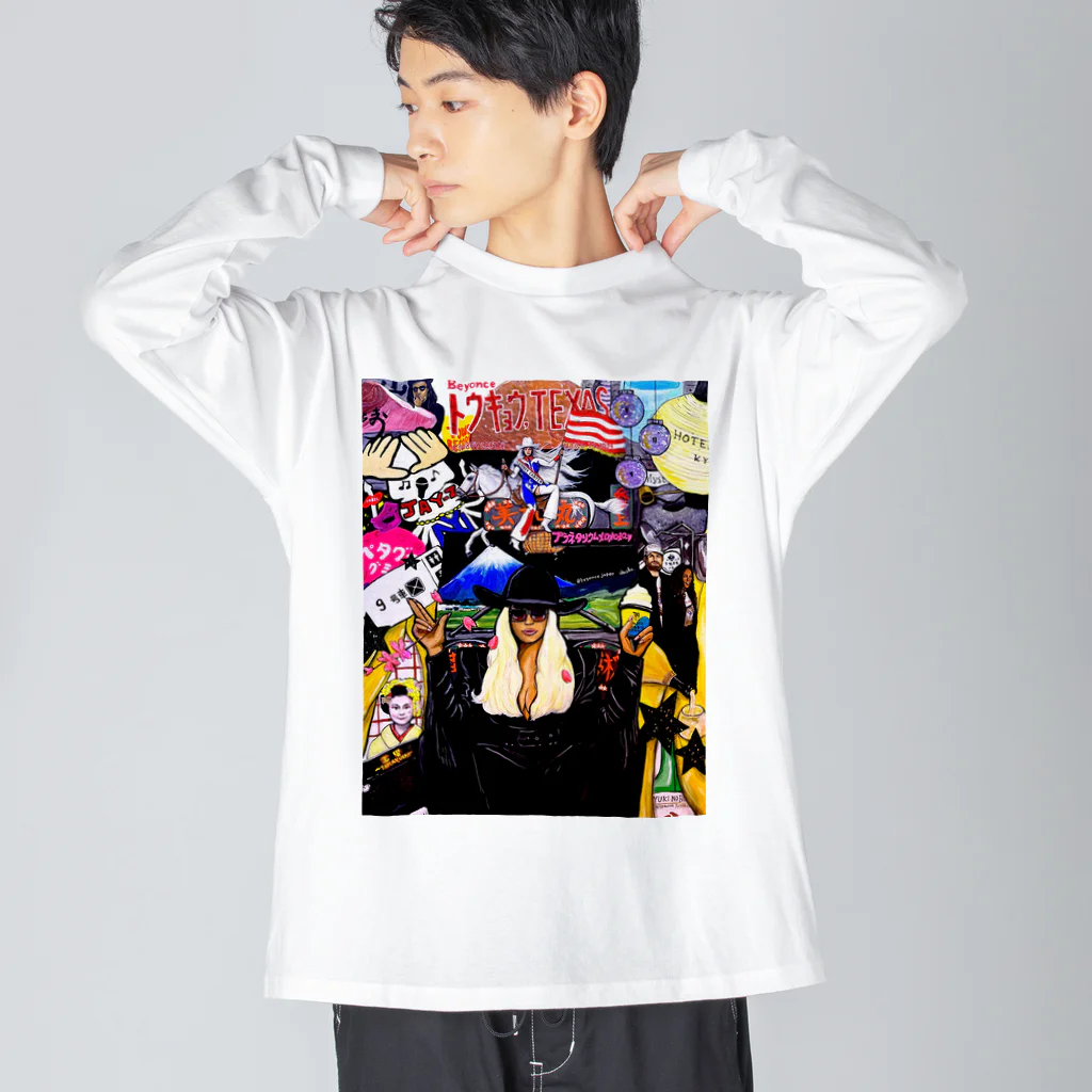 ArikaのQueen in TOKYO, テキサス Big Long Sleeve T-Shirt