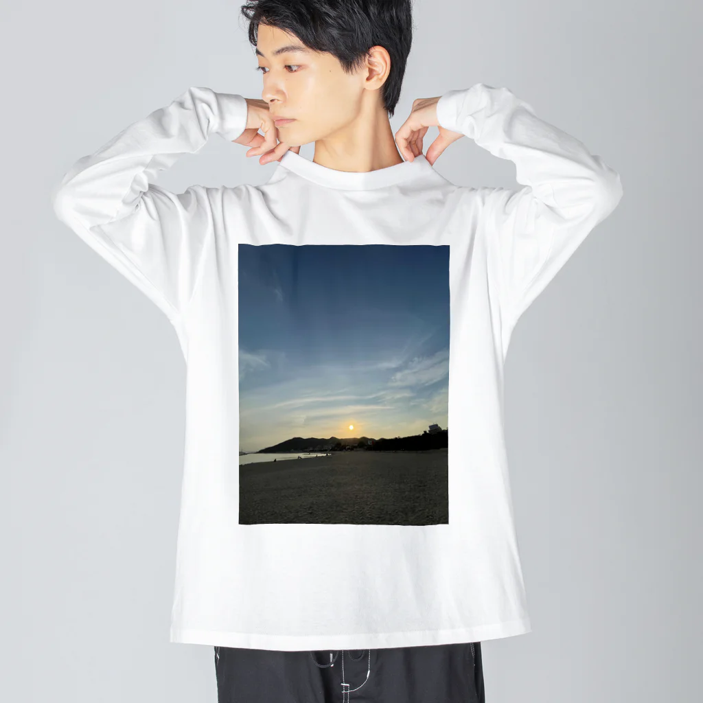 t-Lのsea Big Long Sleeve T-Shirt