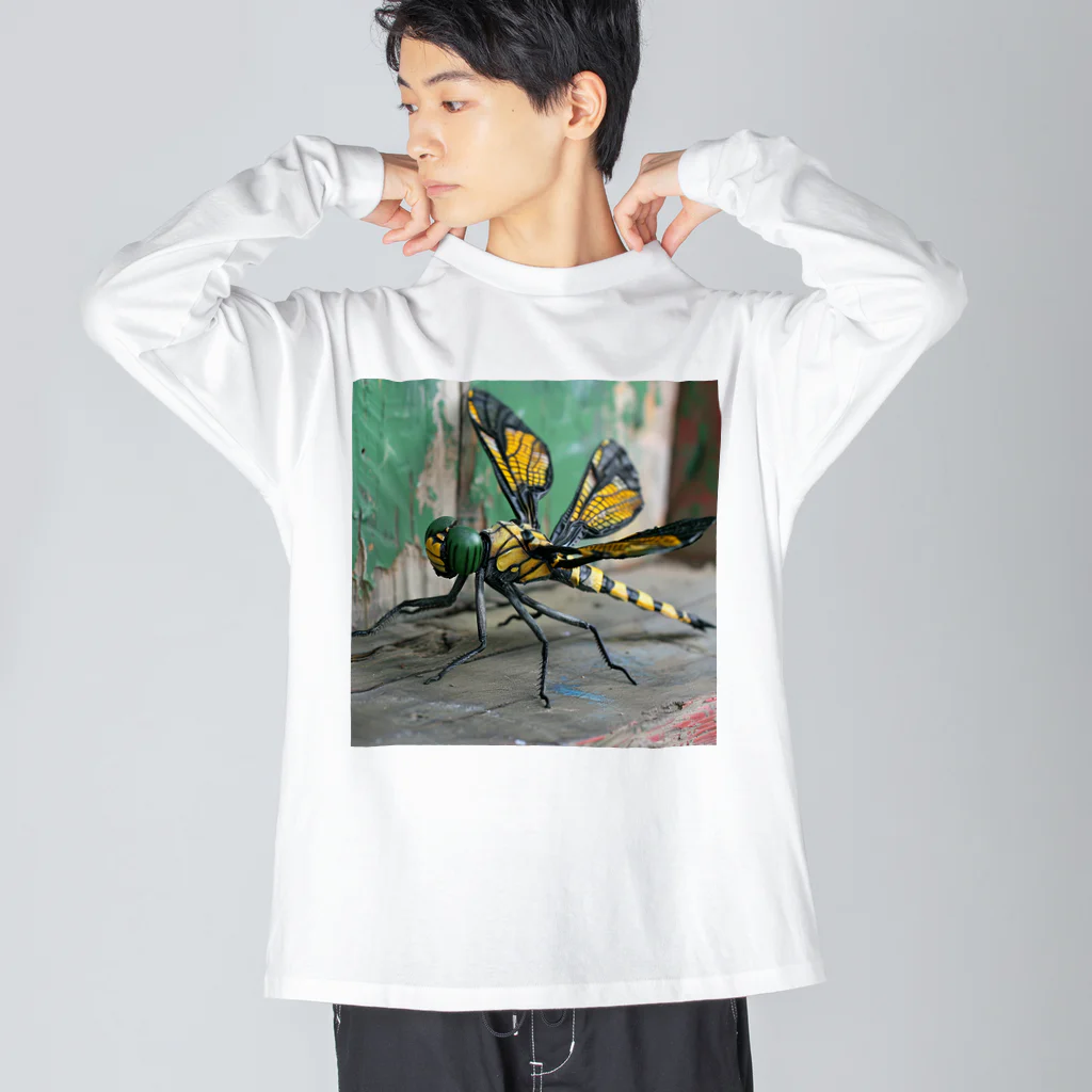 AQUAMETAVERSEの虫除けオニヤンマ　Tomoe bb 2712 Big Long Sleeve T-Shirt