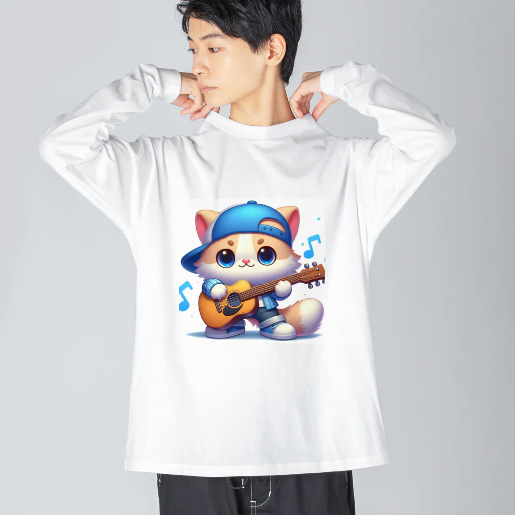 モンピパラダイスのにゃんこ🐱のリズムにノッテ🎵 Big Long Sleeve T-Shirt