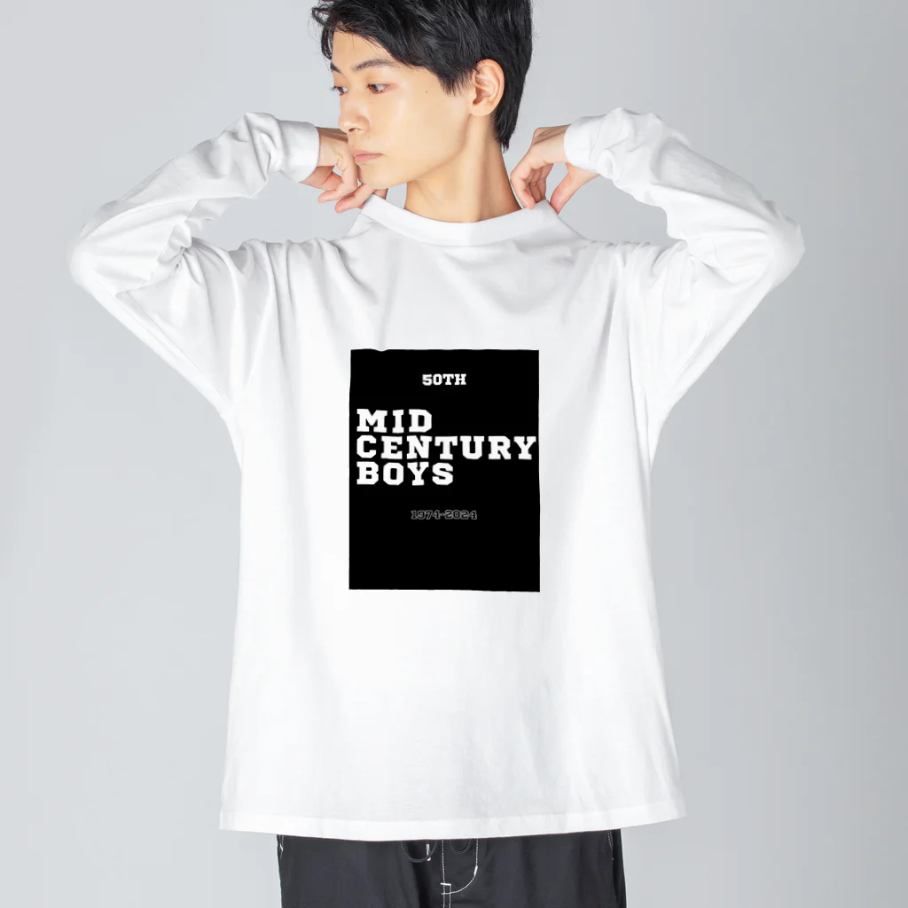 ブラバンホリデーの50th MID CENTURY BOYS Big Long Sleeve T-Shirt