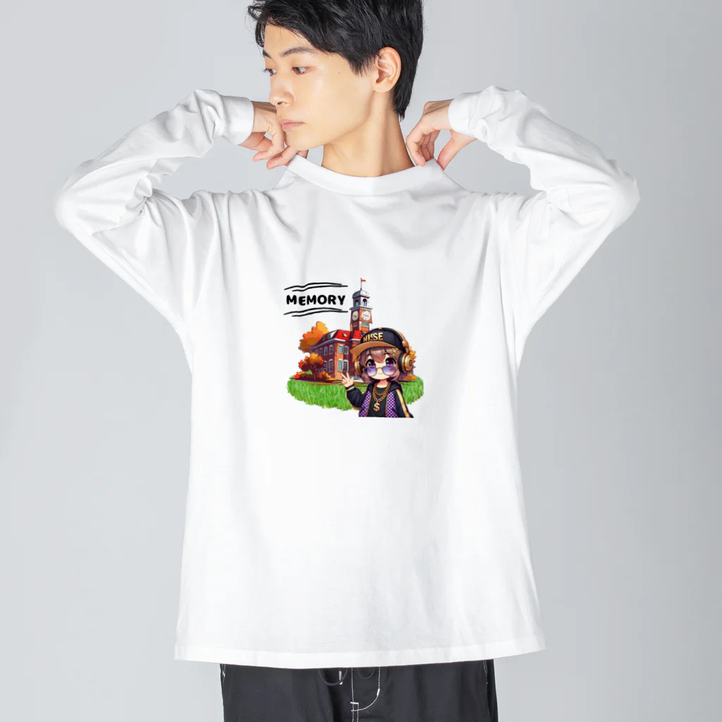 CHOCOLATEAの「思い出」 Big Long Sleeve T-Shirt