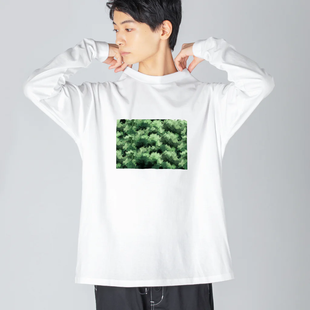 atelier_lapislazuliの茂み Big Long Sleeve T-Shirt