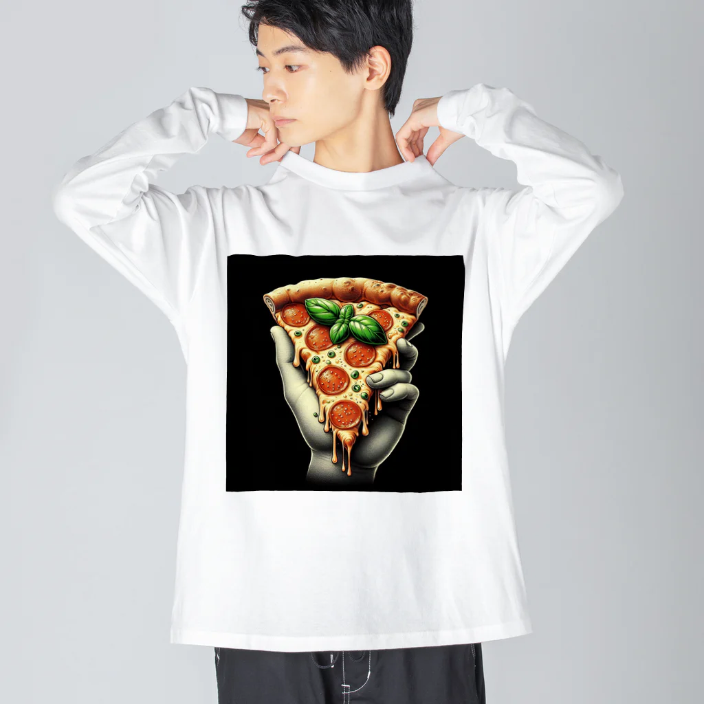 yuriseのおしゃれなpizzaのグッズ Big Long Sleeve T-Shirt