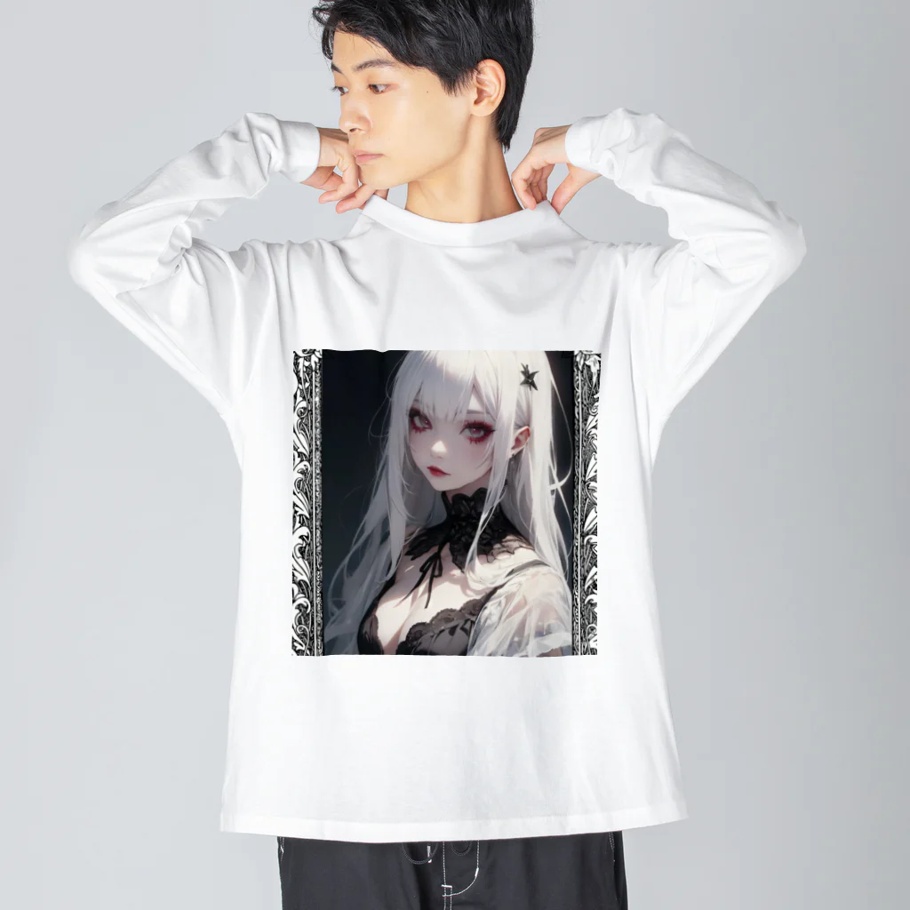 美少女アイテム専門店の美少女【61】 Big Long Sleeve T-Shirt