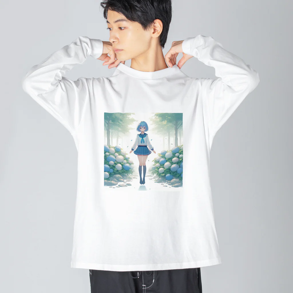 chika_22の千賀、飛べた！ Big Long Sleeve T-Shirt