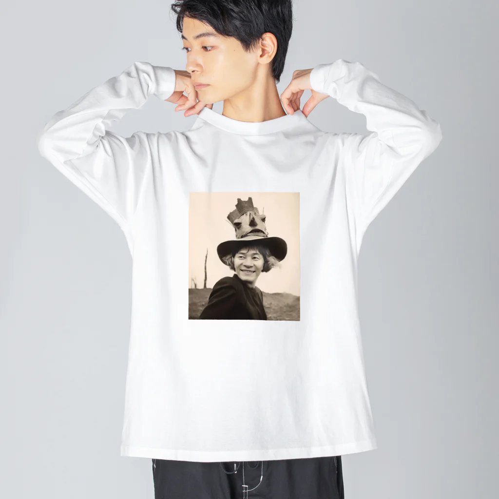 DJ700の浜松の妖精🧚‍♀️ ビッグシルエットロングスリーブTシャツ