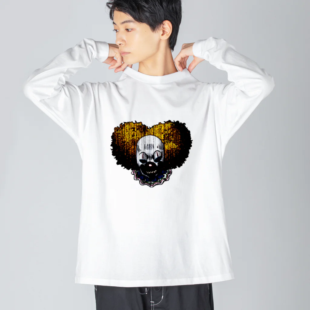 kimchinのホラーなピエロ Big Long Sleeve T-Shirt