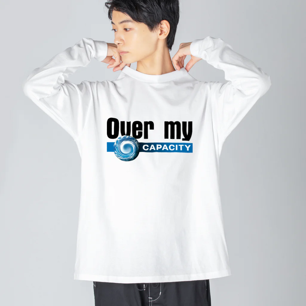 R.MuttのOver my CAPACITY ビッグシルエットロングスリーブTシャツ