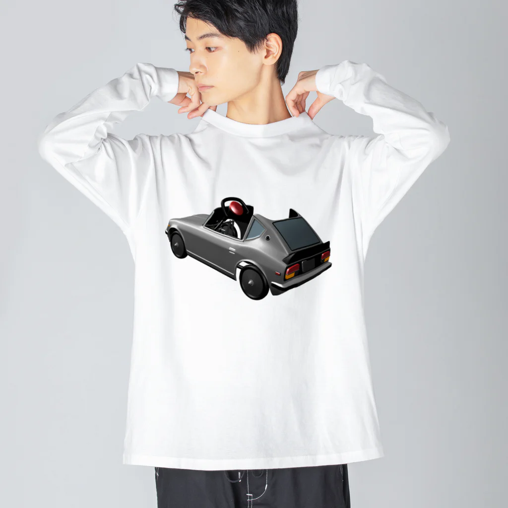 じょじあんの240Z ペダルカー ビッグシルエットロングスリーブTシャツ