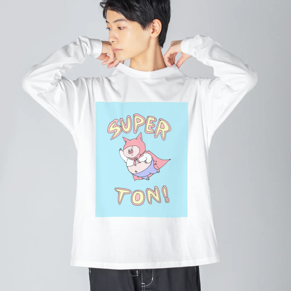 【Yuwiiの店】ゆぅぅぃーのSUPER★TON Big Long Sleeve T-Shirt