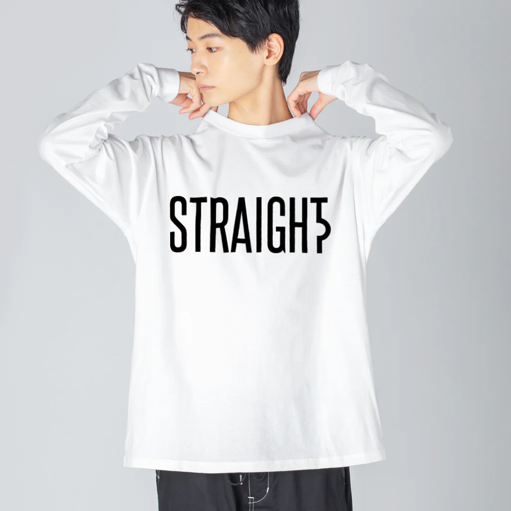 KEIのSTRAIGHT ビッグシルエットロングスリーブTシャツ