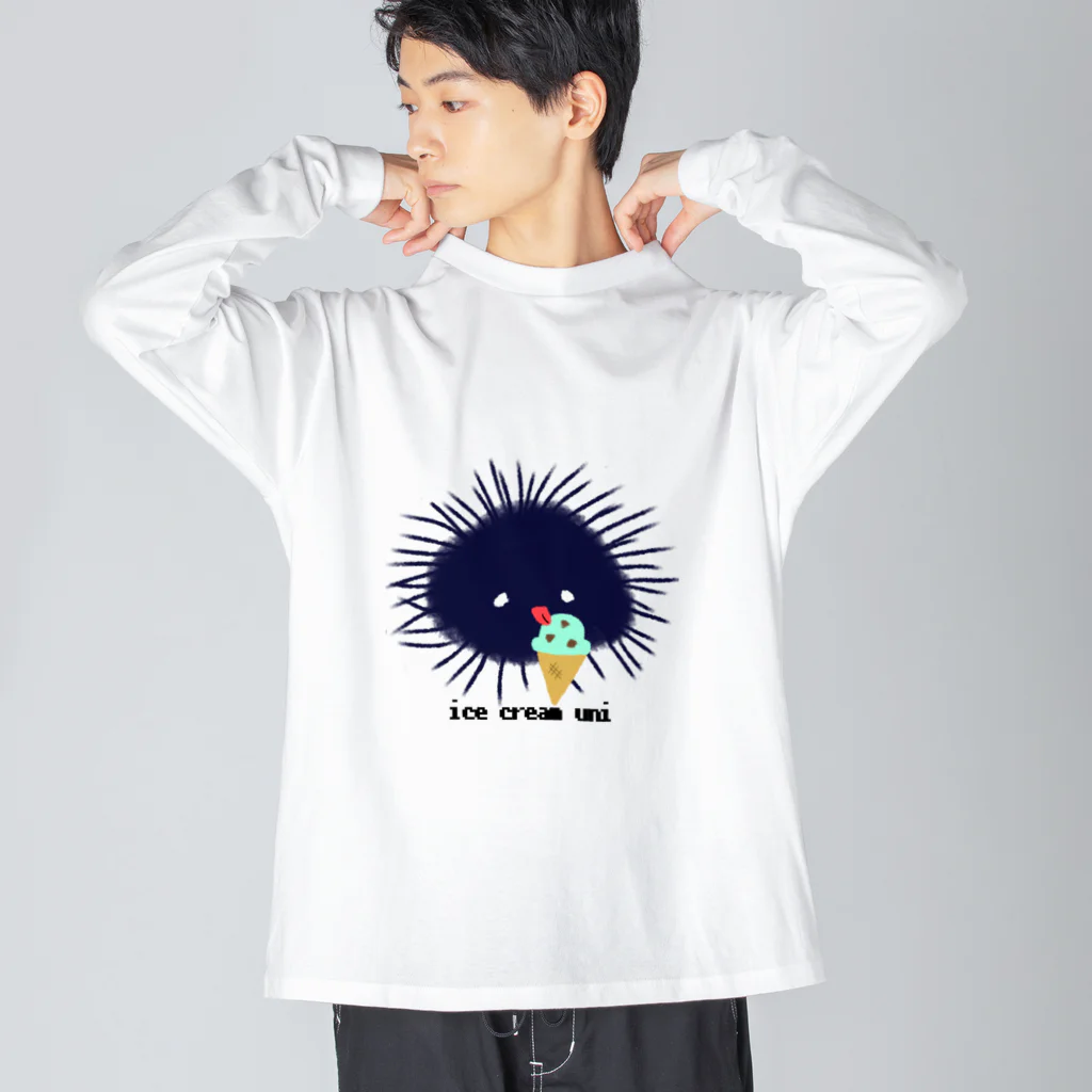 おもち屋さんのアイスうに Big Long Sleeve T-Shirt