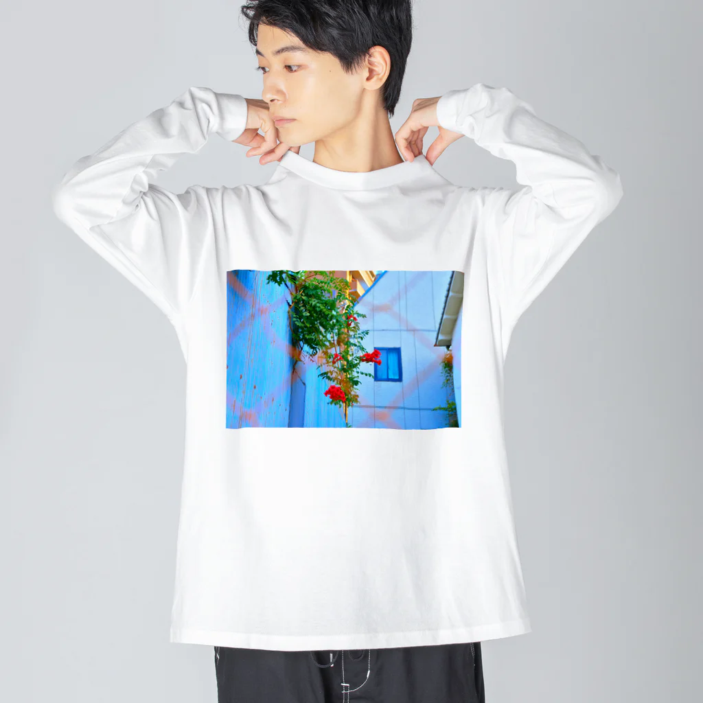 moromoroのhana ビッグシルエットロングスリーブTシャツ