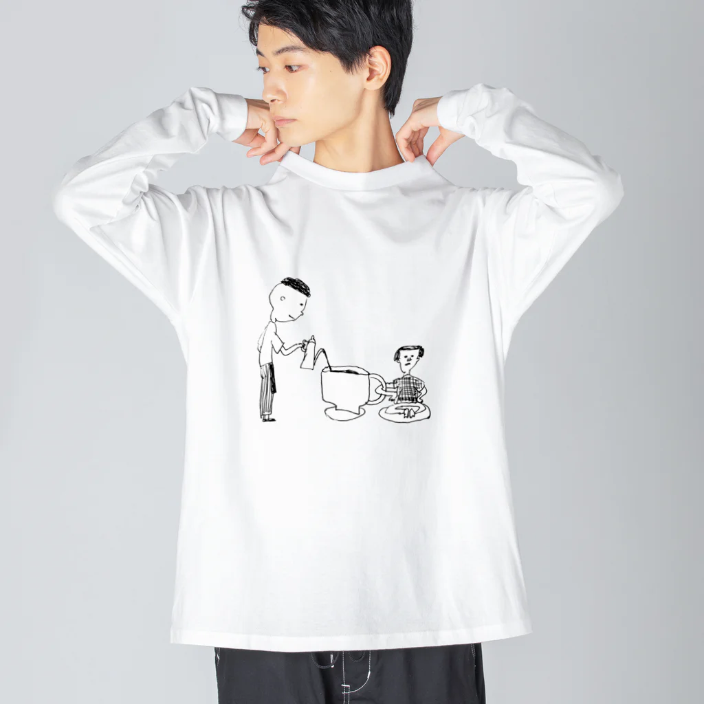 室井雑貨屋のcoffee ビッグシルエットロングスリーブTシャツ