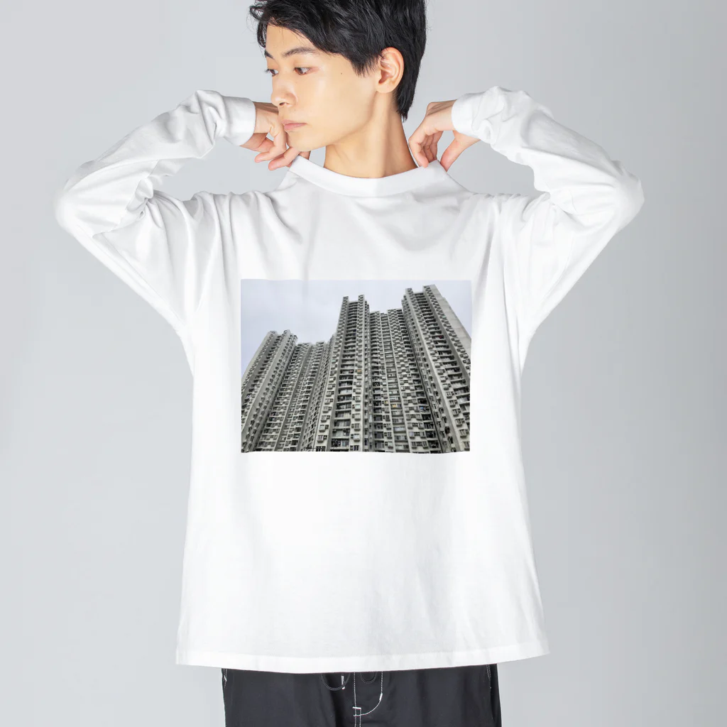 apartment_megの高層アパートメント Big Long Sleeve T-Shirt