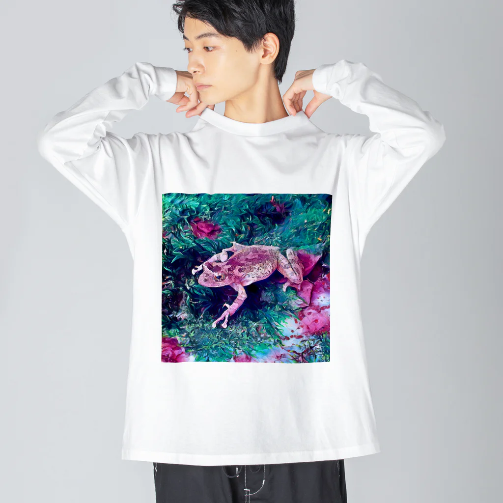 Fantastic FrogのFantastic Frog -Fascinating Version- Big Long Sleeve T-Shirt