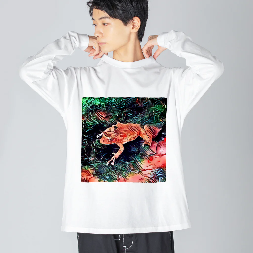 Fantastic FrogのFantastic Frog -Tropical Version- ビッグシルエットロングスリーブTシャツ