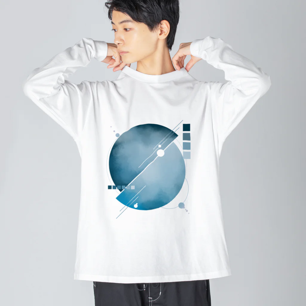 AZUKIのまる Big Long Sleeve T-Shirt