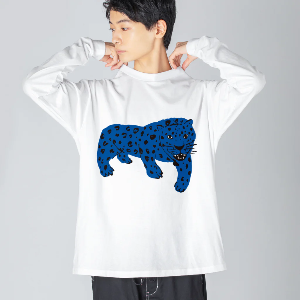 青豹の青豹〜 Big Long Sleeve T-Shirt