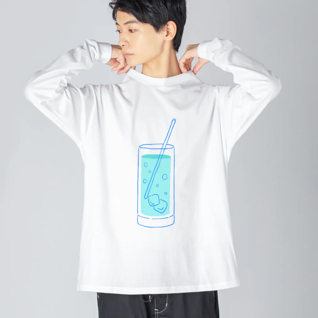 kazukiboxのしゅわしゅわ Big Long Sleeve T-Shirt