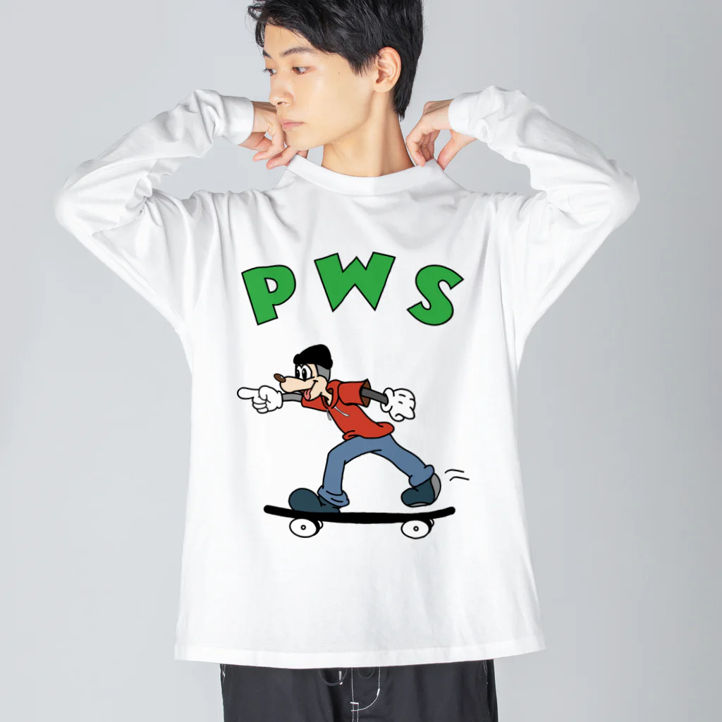 people with soulsのパウ君 collection Big Long Sleeve T-Shirt