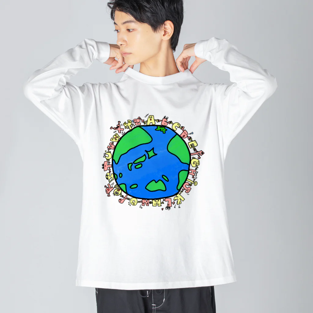 gogoteam54のみんなで作った54T🌏・フチなし Big Long Sleeve T-Shirt