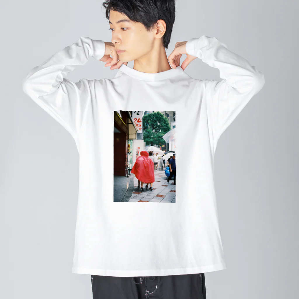 こいそのshare red with ビッグシルエットロングスリーブTシャツ