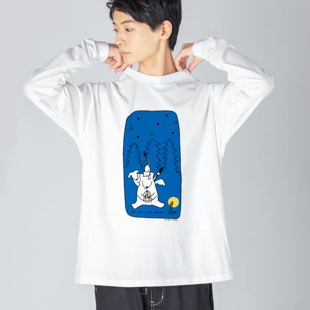 stereovisionのje me suis perdue （道に迷っちゃった） Big Long Sleeve T-Shirt