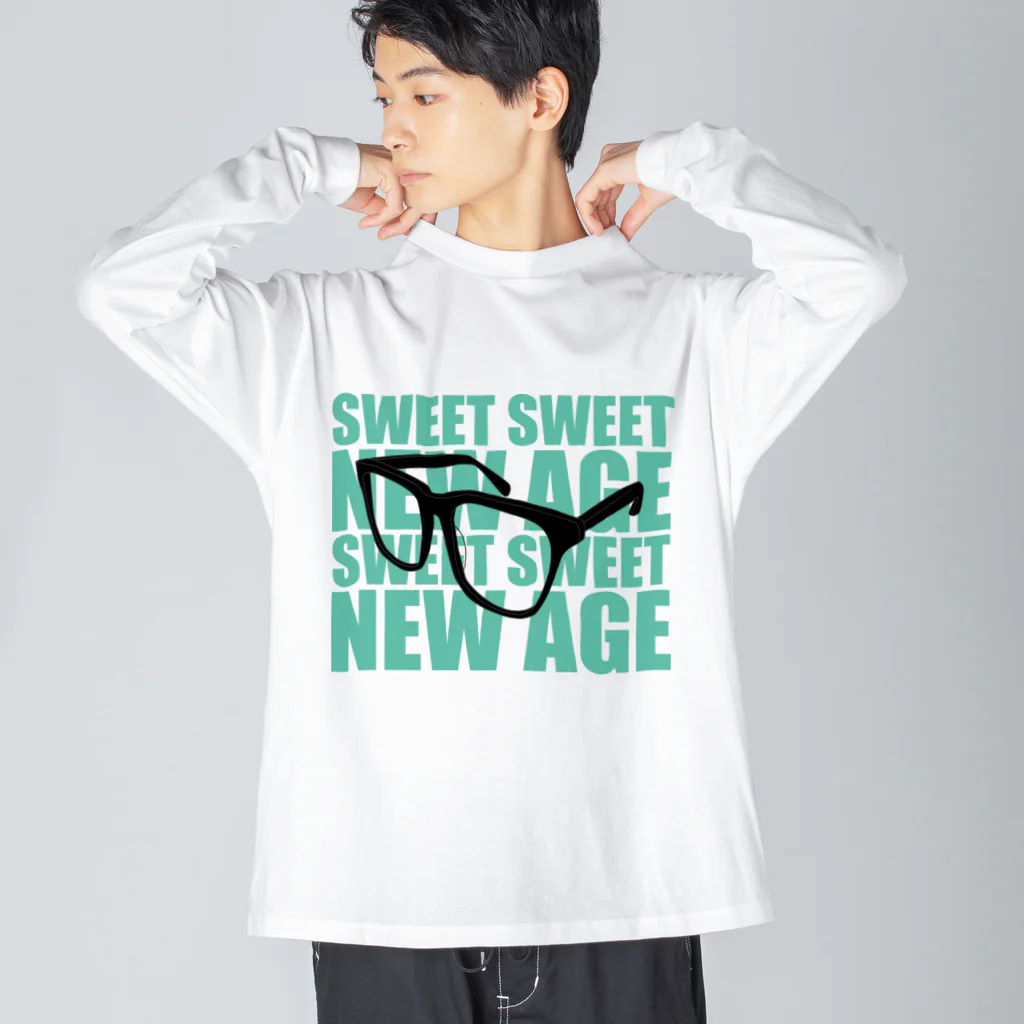 スナックキミドリ -購買部-のNew Age ビッグシルエットロングスリーブTシャツ