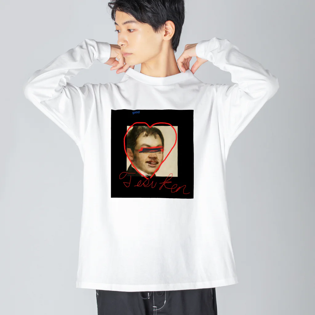 mohammad1220の高専のレジェンド t-KENTO ビッグシルエットロングスリーブTシャツ