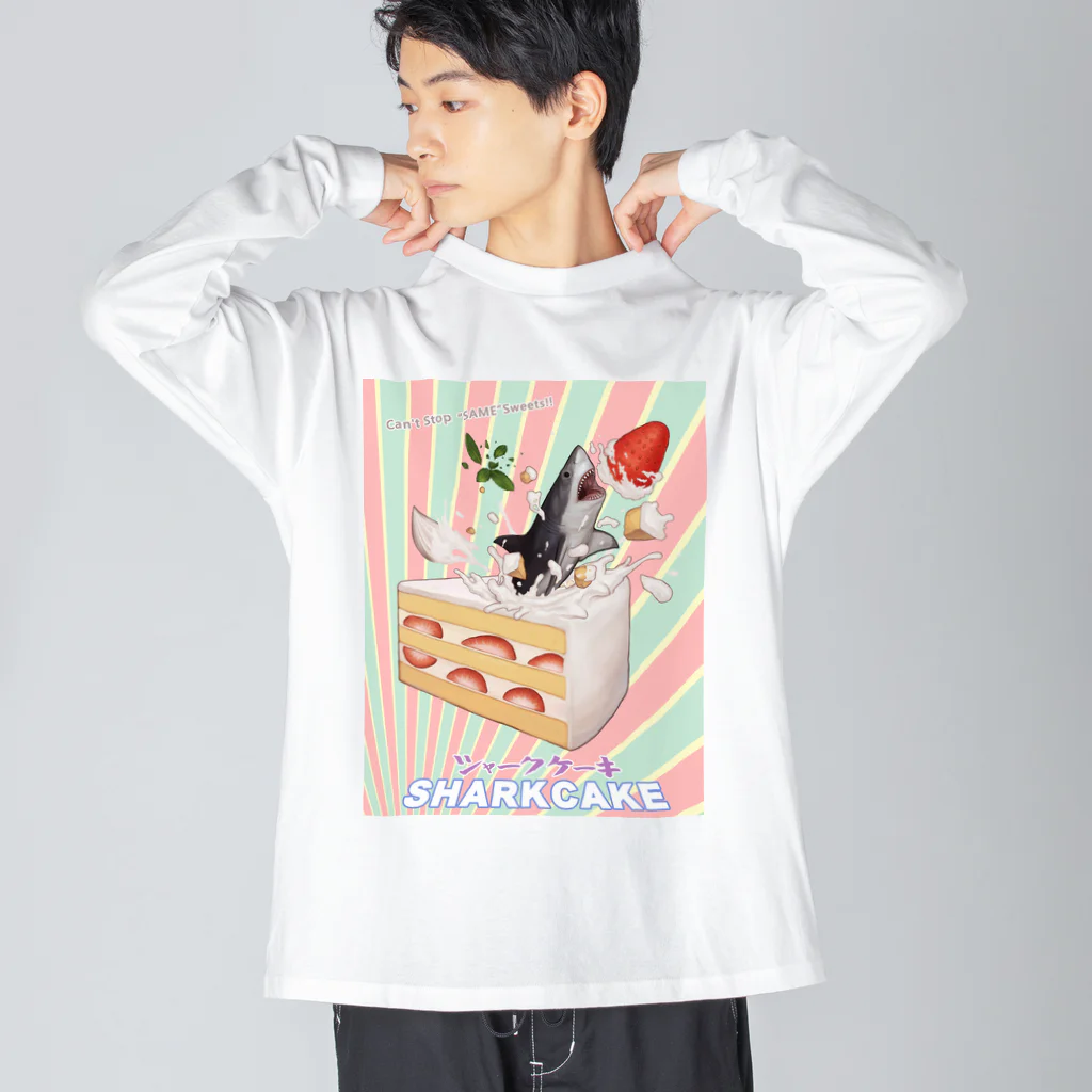 SF legacyのシャークケーキ ビッグシルエットロングスリーブTシャツ