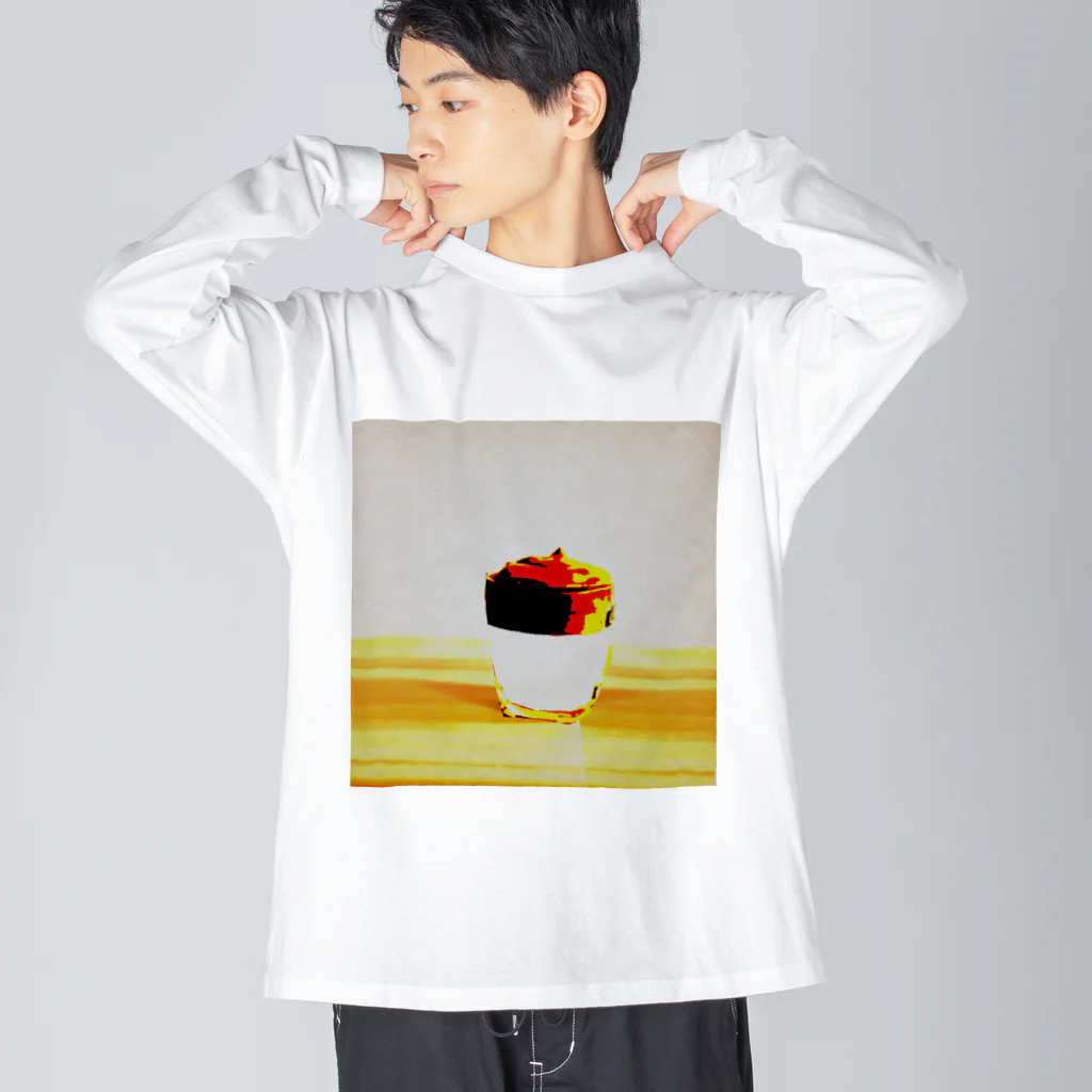 Danke Shoot Coffeeのダルゴナコーヒー Big Long Sleeve T-Shirt