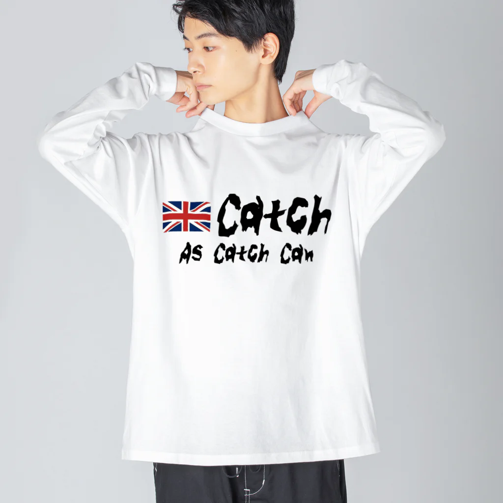 上着堂のキャッチレスリング Big Long Sleeve T-Shirt