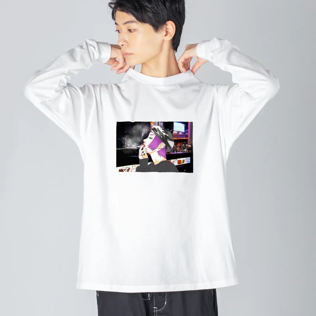 SHOPのすきにやる Big Long Sleeve T-Shirt