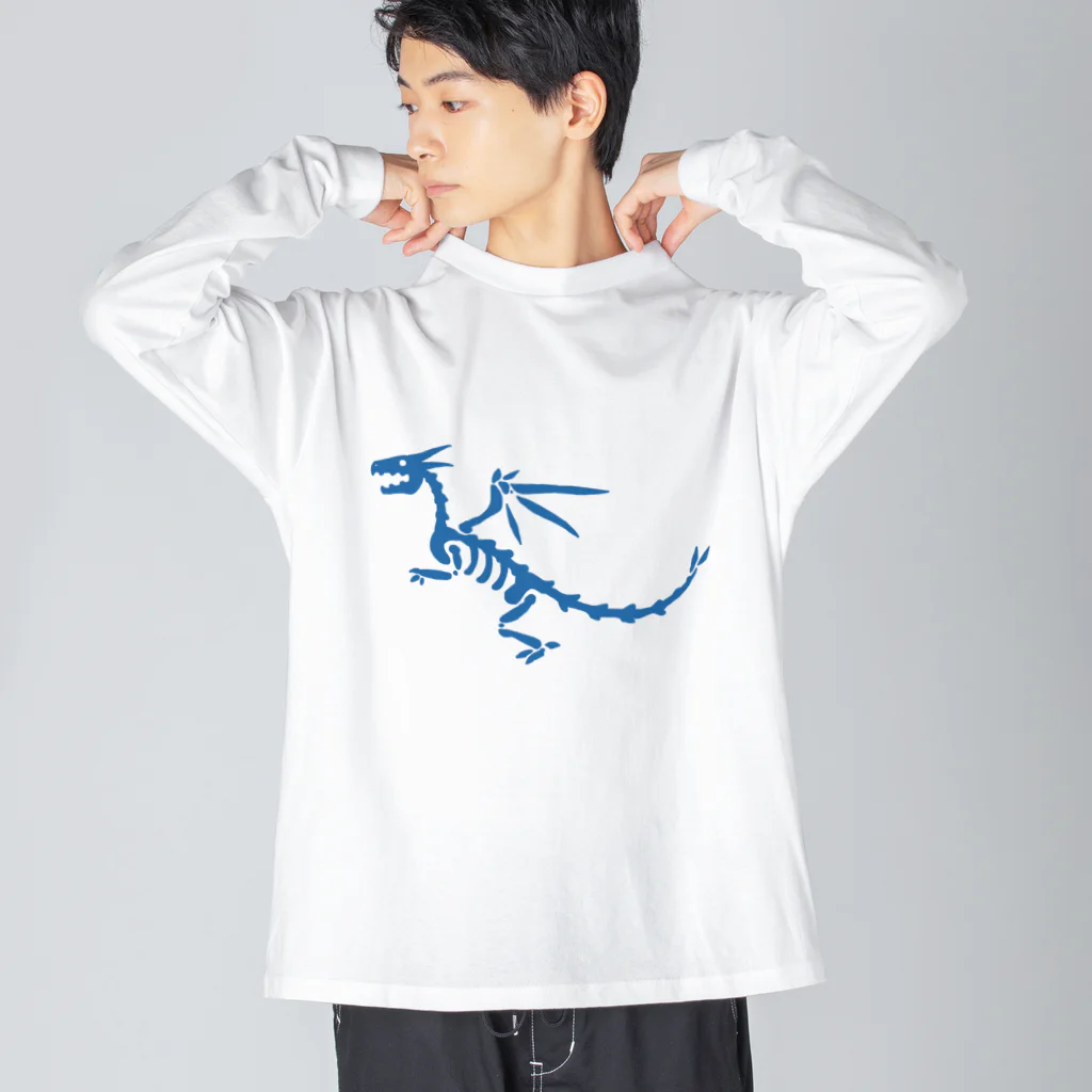 Ngorongoro＊Craterのドラゴンの骨 ビッグシルエットロングスリーブTシャツ